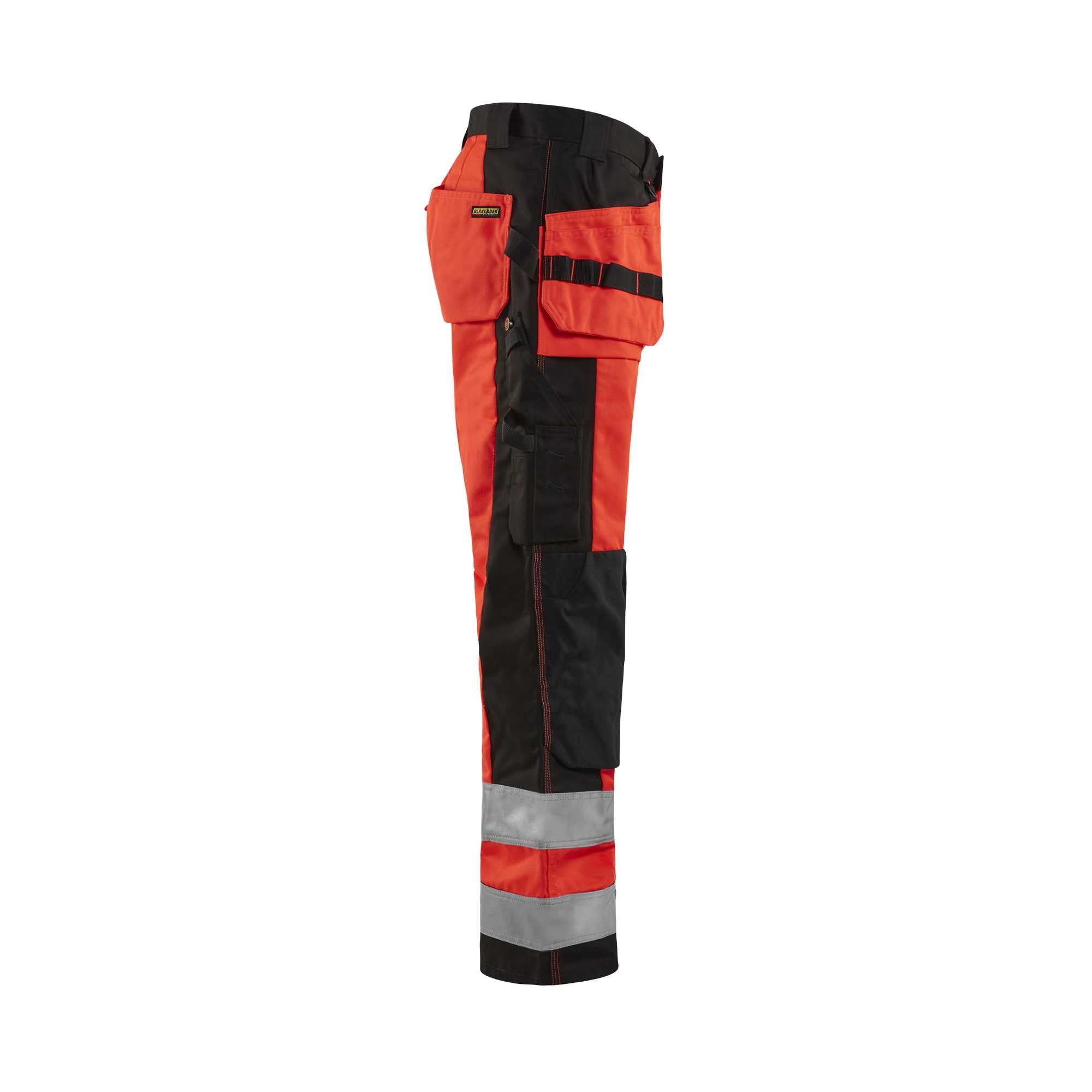 BLAKLADER 15331860 | Hi Vis trousers Hi Vis Reflective Work Trousers Men - Twill Fabric